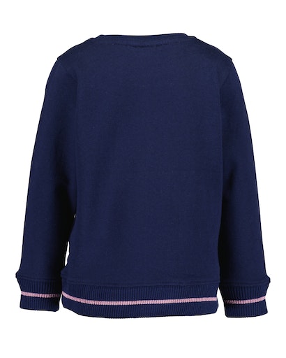 Реглан для дівчинки Blue Seven трикотажний Єдиноріг р.104 ультрамарин 764659 X* 