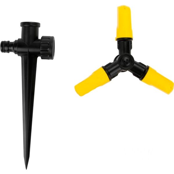 Дождеватель Expert Garden на стойке с 3-мя вращающимися рукавами DY1014 