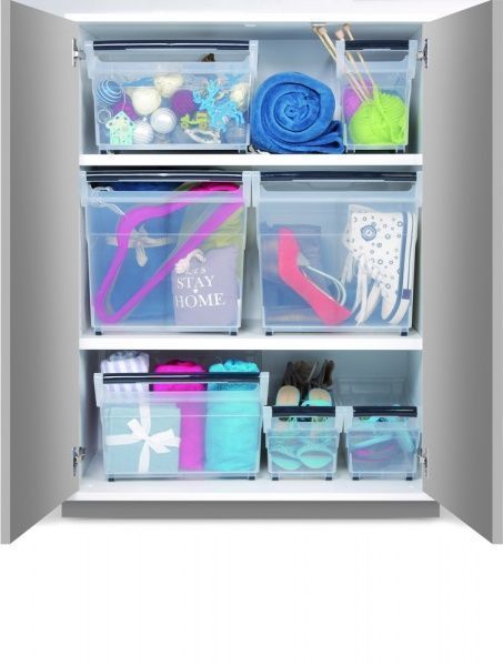 Ящик для хранения PRP с ручкой на колесах 380х379х379