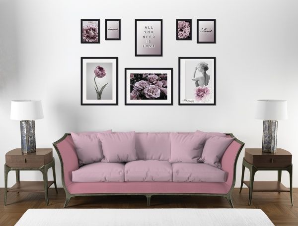 Набор галерейный Art Poster AP8-003 нежность SvitArt 