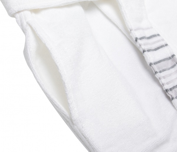 Халат женский Home Line 154624 р. S белый 