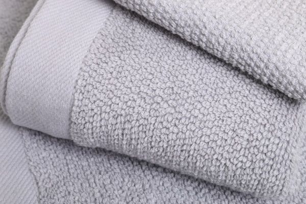 Рушник махровий Rice Silver 30x30 см сірий La Nuit 