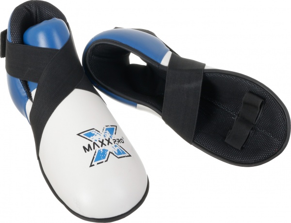 Фути для кікбоксингу MaxxPro KMR-625 синій р. L 