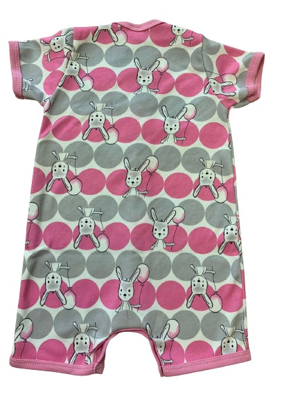 Песочник для девочки Моя планета Розовые зайцы р.74 Пс302-5 