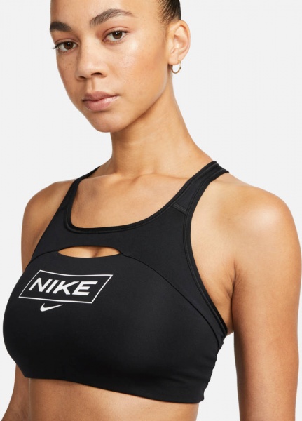 Бра Nike W NP DF SWSH GX BRA NP 6MO DQ5252-010 р.M чорний