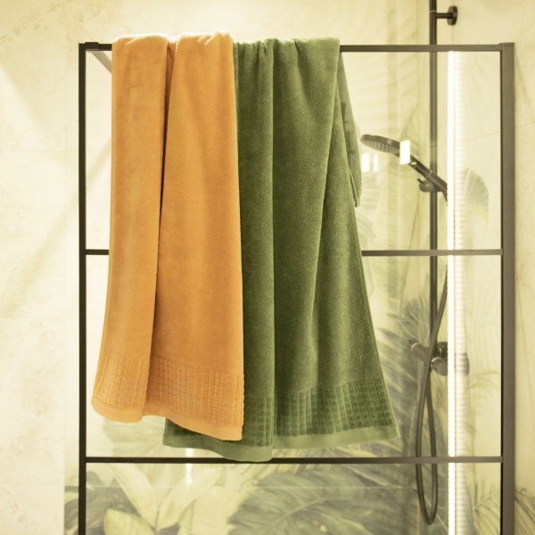 Рушник махровий Paulo 70x140 см зелений Zwoltex 