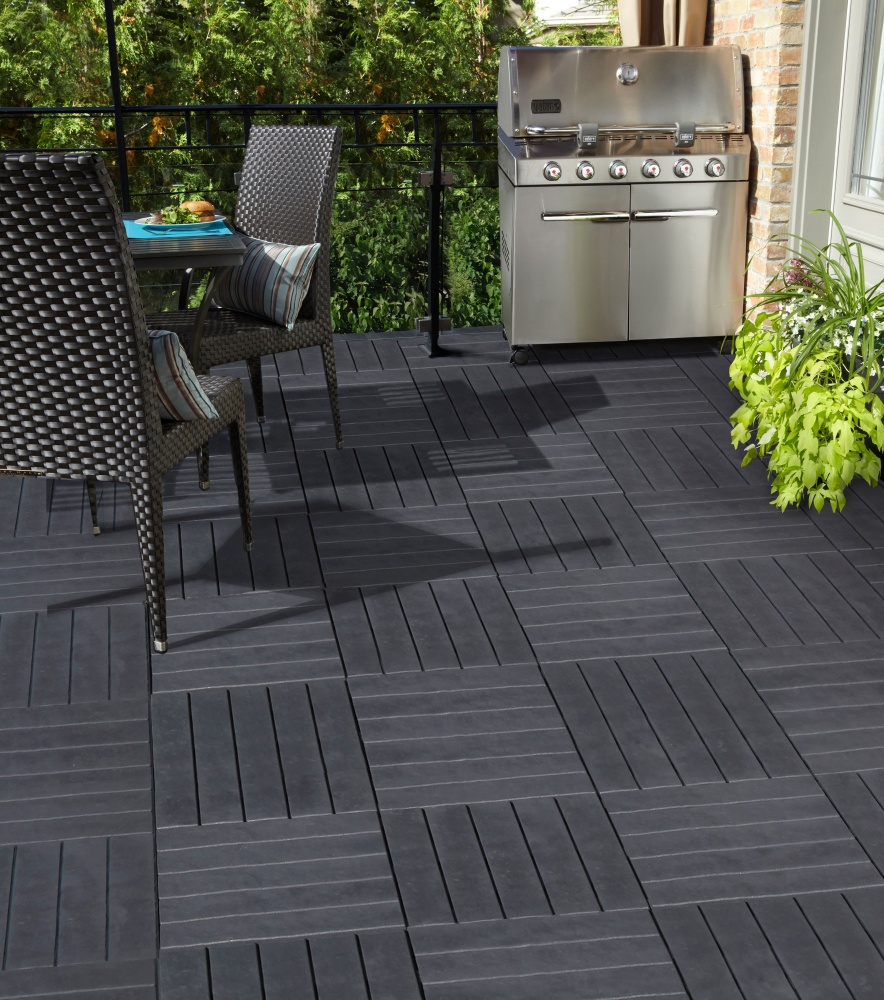 Модульне покриття MultyHome Natural Stone Графіт 30x30 cм