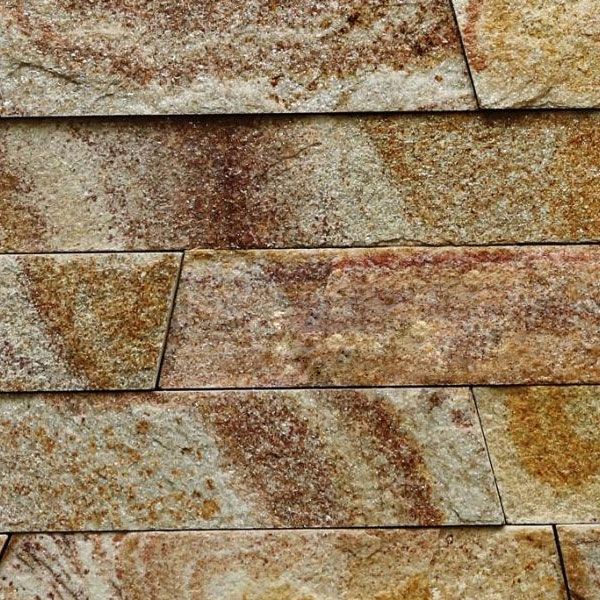 Камінь KLVIV сланець Золота вишня Болгарії 60 мм 0,5 кв.м