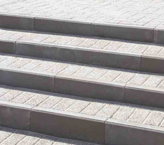 Поребрик Золотой Мандарин 500x150х50 сірий