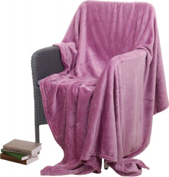 Плед Frannel Orchid Haze 160x200 см рожевий La Nuit 