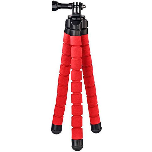 Штатив Hama flex для смартфонов и GoPro 26 см красный (00004617)