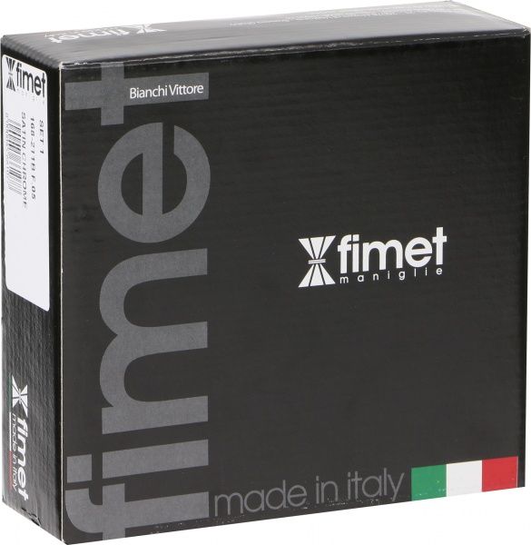 Ручка на планці Fimet ICE 168-211В F.05 циліндричний хром