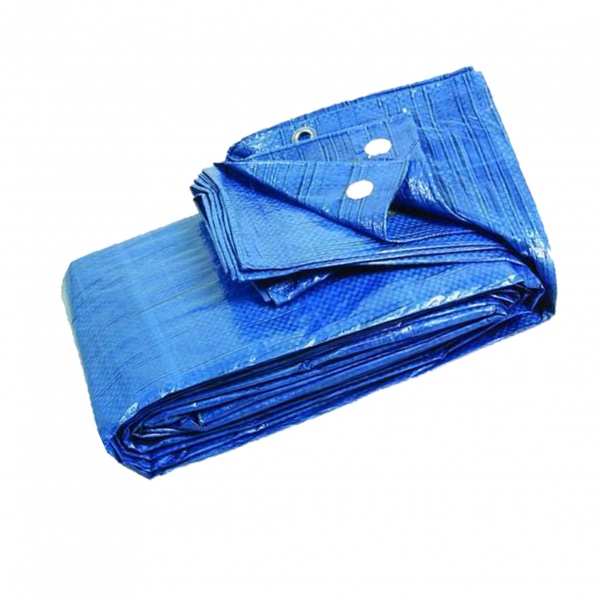 Тент универсальный AGREEN 45 гр/м.кв, 4м х 6м синий 