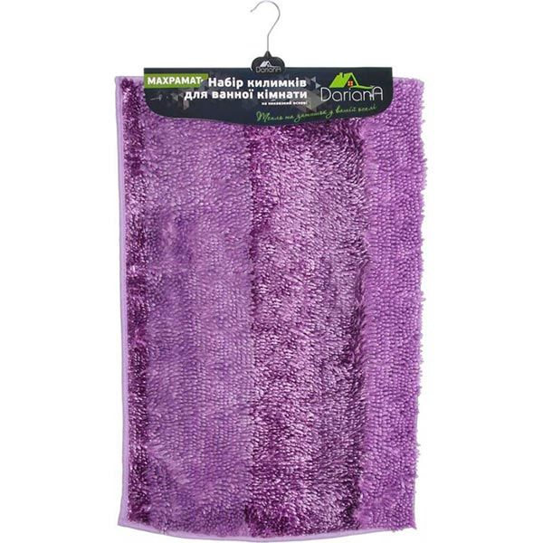 Коврик для ванной Dariana 50х80 см фиолетовый