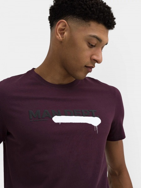 Футболка 4F TSHIRT M0988 4FAW22TTSHM0988-60S р.S фіолетовий