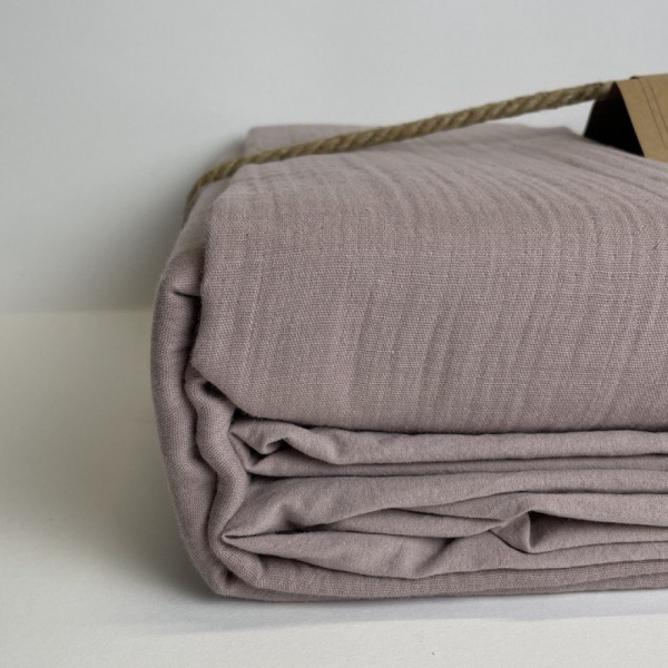 Комплект постельного белья Muslin Powder 2.0 пудровый SoundSleep 