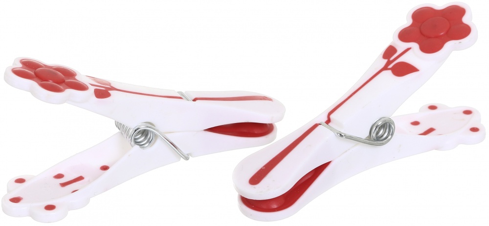 Прищепки пластик для деликатных вещей 12 шт. Vivendi