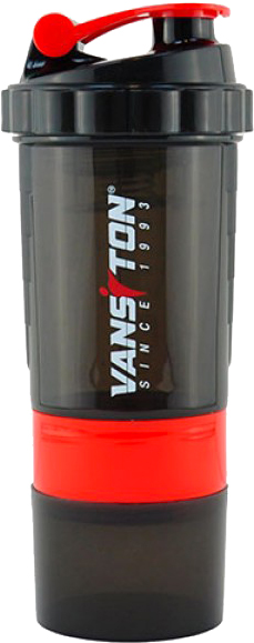 Шейкер 500 мл черный 698213 AW2324 Vansiton
