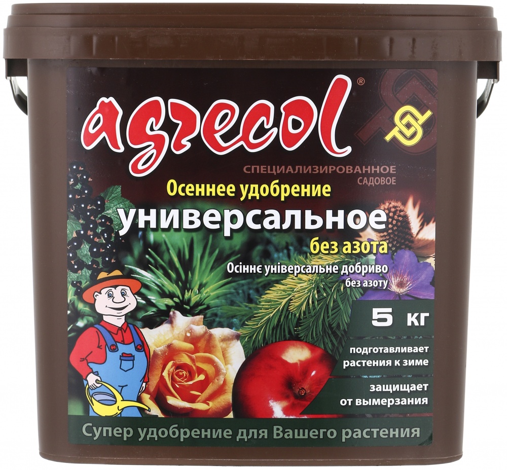 Удобрение гранулированное Agrecol минеральное осеннее универсальное 0-13-27 5 кг
