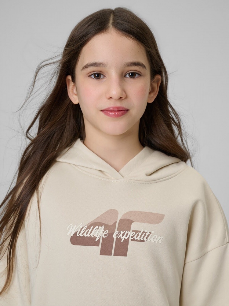 Джемпер 4F SWEATSHIRT F2270 4FJWSS26TSWSF2270-83S р.146 бежевий