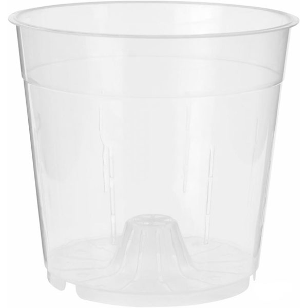 Горщик посадковий Elsa для орхідей круглий 1,5л прозорий 