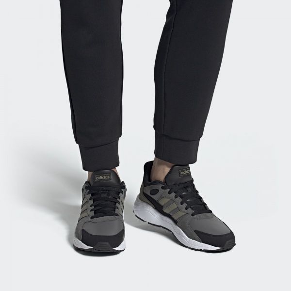 Кроссовки Adidas CRAZYCHAOS EF1057 р.9,5 светло-серый