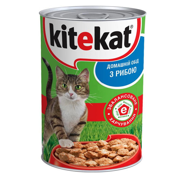 Корм Kitekat с рыбой 400 г