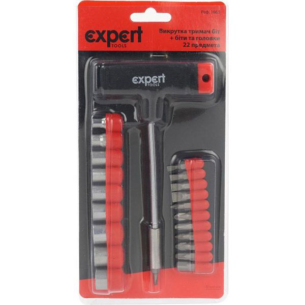 Викрутка — тримач біт Expert Tools 1663 + 22 пр.