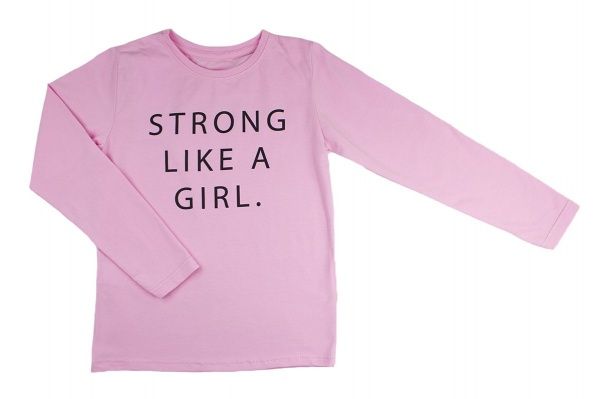 Реглан для девочки Luna Kids р.140 светло-розовый 