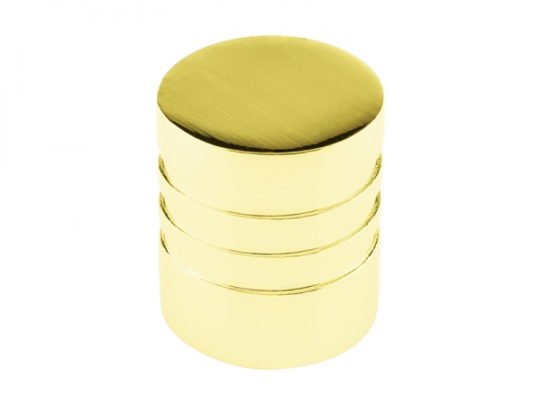 Мебельная ручка кнопка DC DGA 27 G3 GA 2703 на одно отверстие мм розпродаж золотой