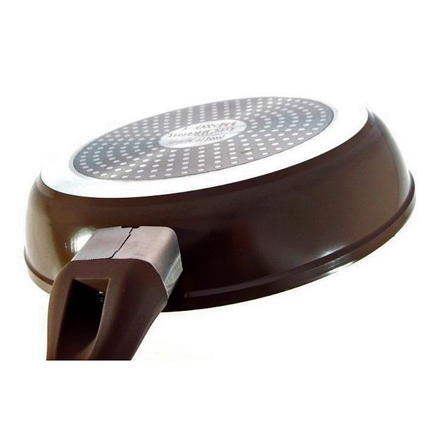 Сковорода з кришкою 28 см Chocolate Line 88364-28 Lessner