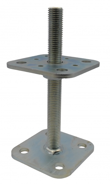 Опора колони гвинтова регульована 80х80/80х80 (М16х160) 1 шт. 