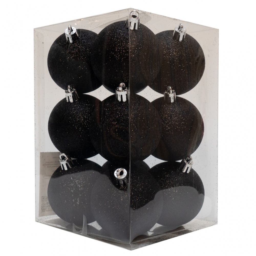 Набор елочных шаров 892203 d 60 мм 12 шт./уп.