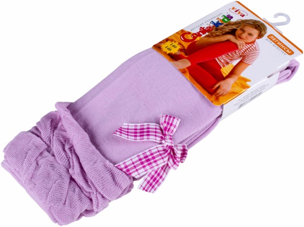 Леггинсы для девочек Conte-Kids VIVA 12С-15СПр.140 сиреневый 