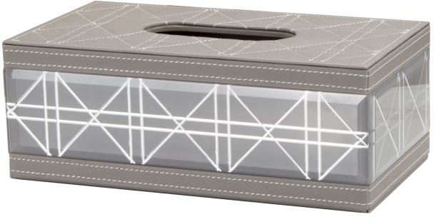 Салфетница Inari Graphite 26х14х9.5 см серо