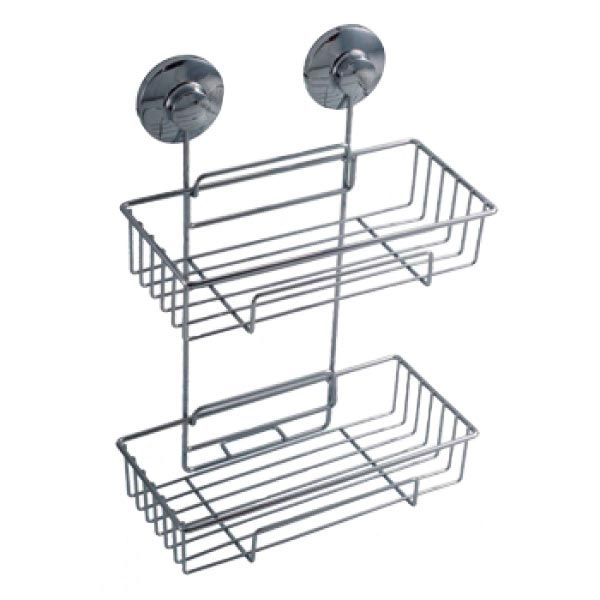 Полиця-сітка Trento Adige подвійна на присосці