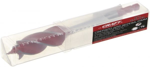 Свердло по дереву Impextool 4-гранне 165 мм 22 мм 1 шт.