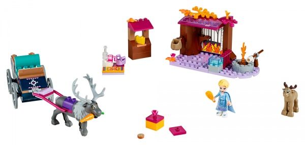 Конструктор LEGO Disney Frozen Фургон приключений Эльзы 41166