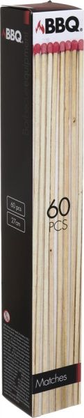 Спички для барбекю 27 см 60 шт.