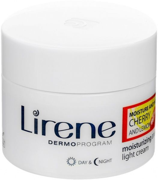Крем Lirene Увлажнение и Питание Вишня и Лимон 50 мл