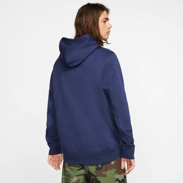 Джемпер Nike M NK SB ICON HOODIE PO ESSNL AJ9733-410 р. XL темно-синій