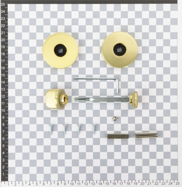 Накладка Colombo CD 49 BZG G WC матове золото