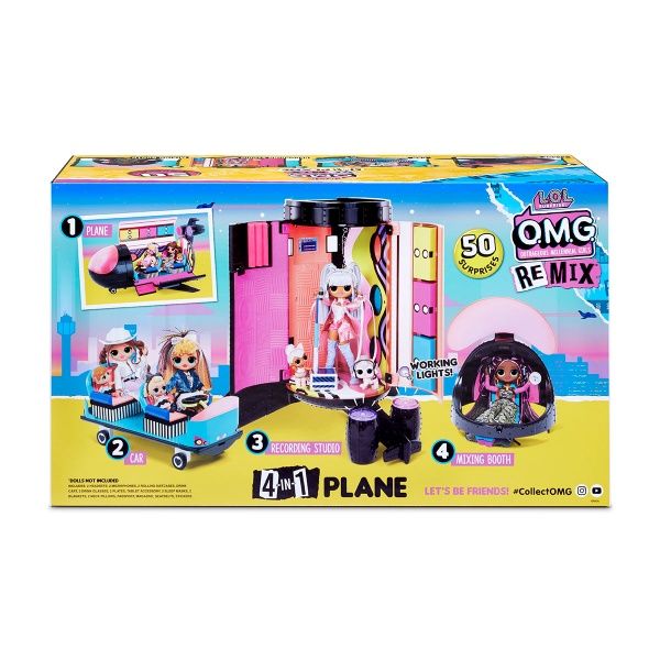 Ігровий набір L.O.L. серії Remix – Літак