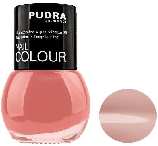 Лак для нігтів Pudra Cosmetics Nail Colour №08 слонова кістка 13 мл 