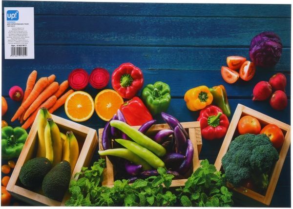 Коврик для сервировки Чай и овощи 42,7х30,2 см UP! (Underprice)