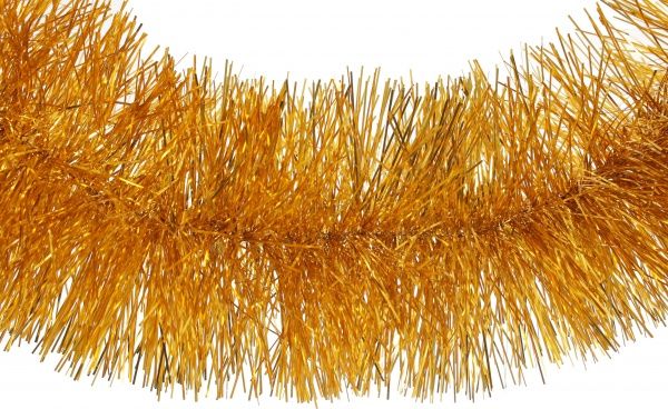 Дождик новогодний элит 15 3 м золотой