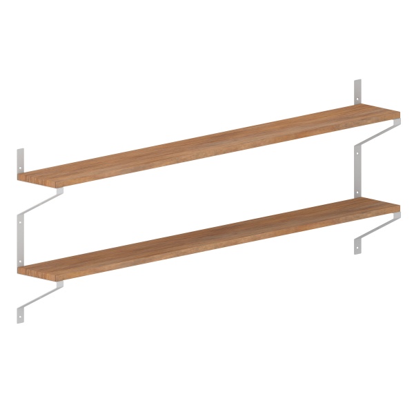 Кронштейн для полиць Valore Трикутник подвійний Loft SW-DT-21