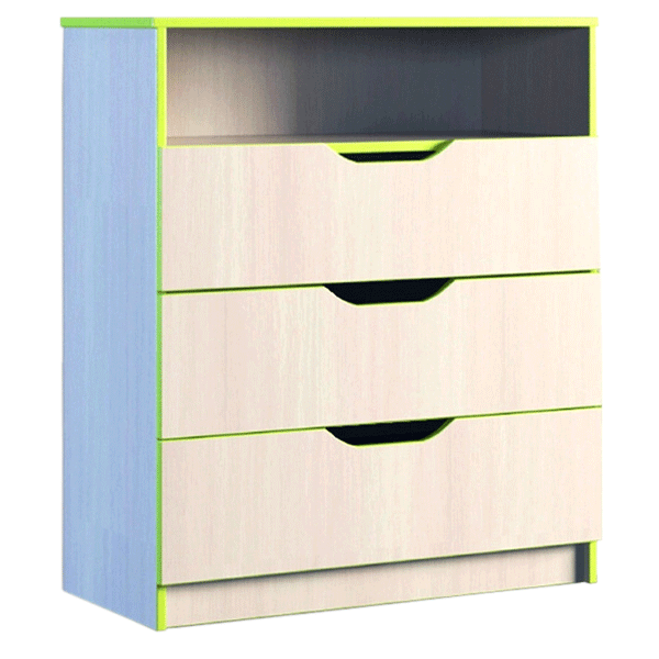 Комод Феникс 800 Маттео 810х400х890 мм дуб молочный