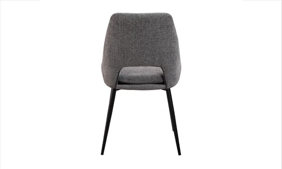 Стілець обідній Prestol Нано темно-сірий / чорний