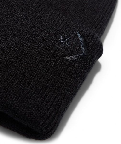 Шапка Converse CORE BEANIE 10017297-001 OS черный